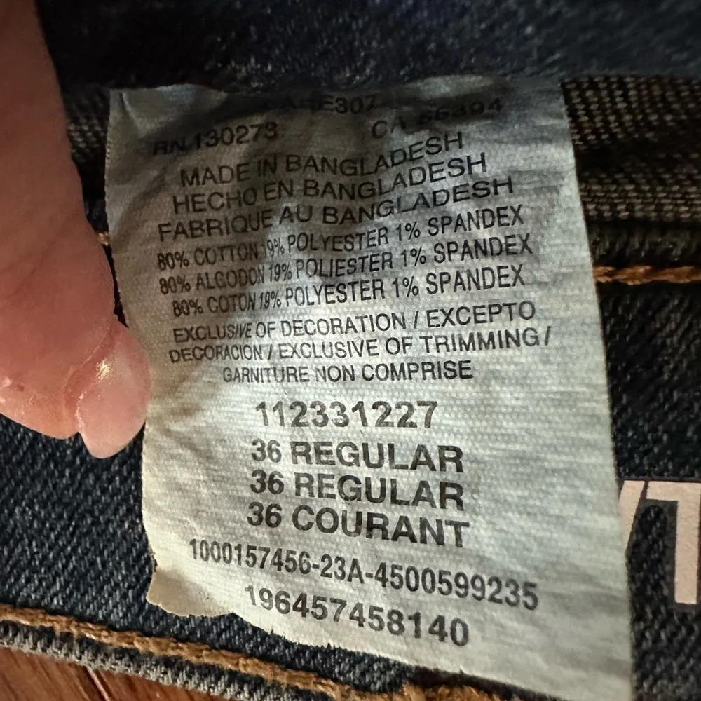 Wrangler Blue Jean Shorts with Frayed Hem